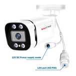 Вулична IP камера відеоспостереження 4MP 2.8mm з аудіо Onvif, NETIP