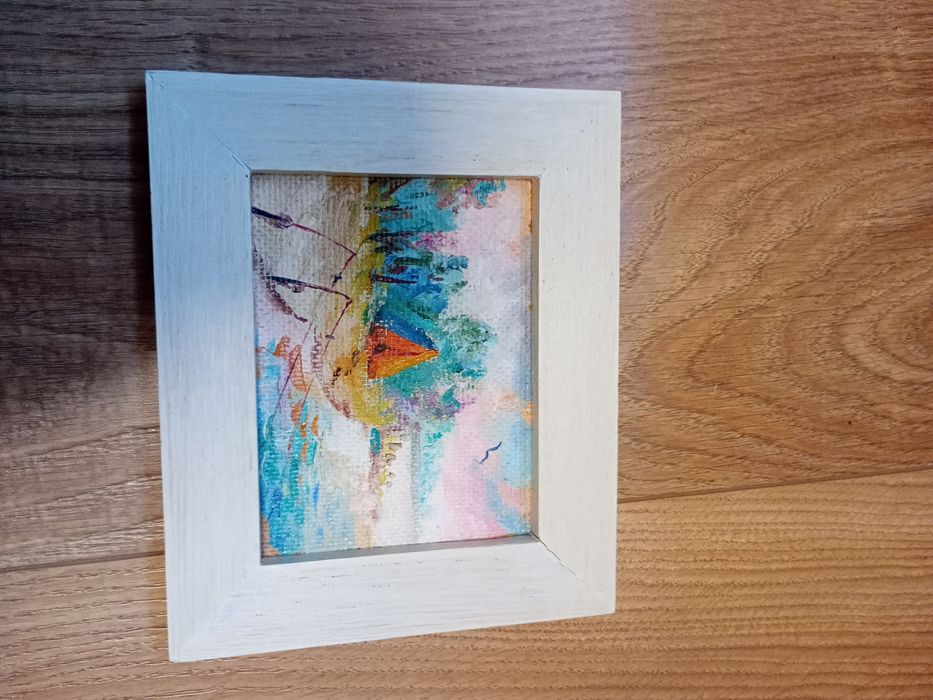 3 картини намальовані фарбами 200 грн