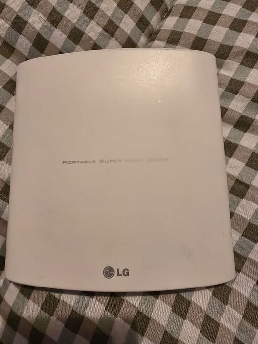 Dvd portatil LG leitor gravador