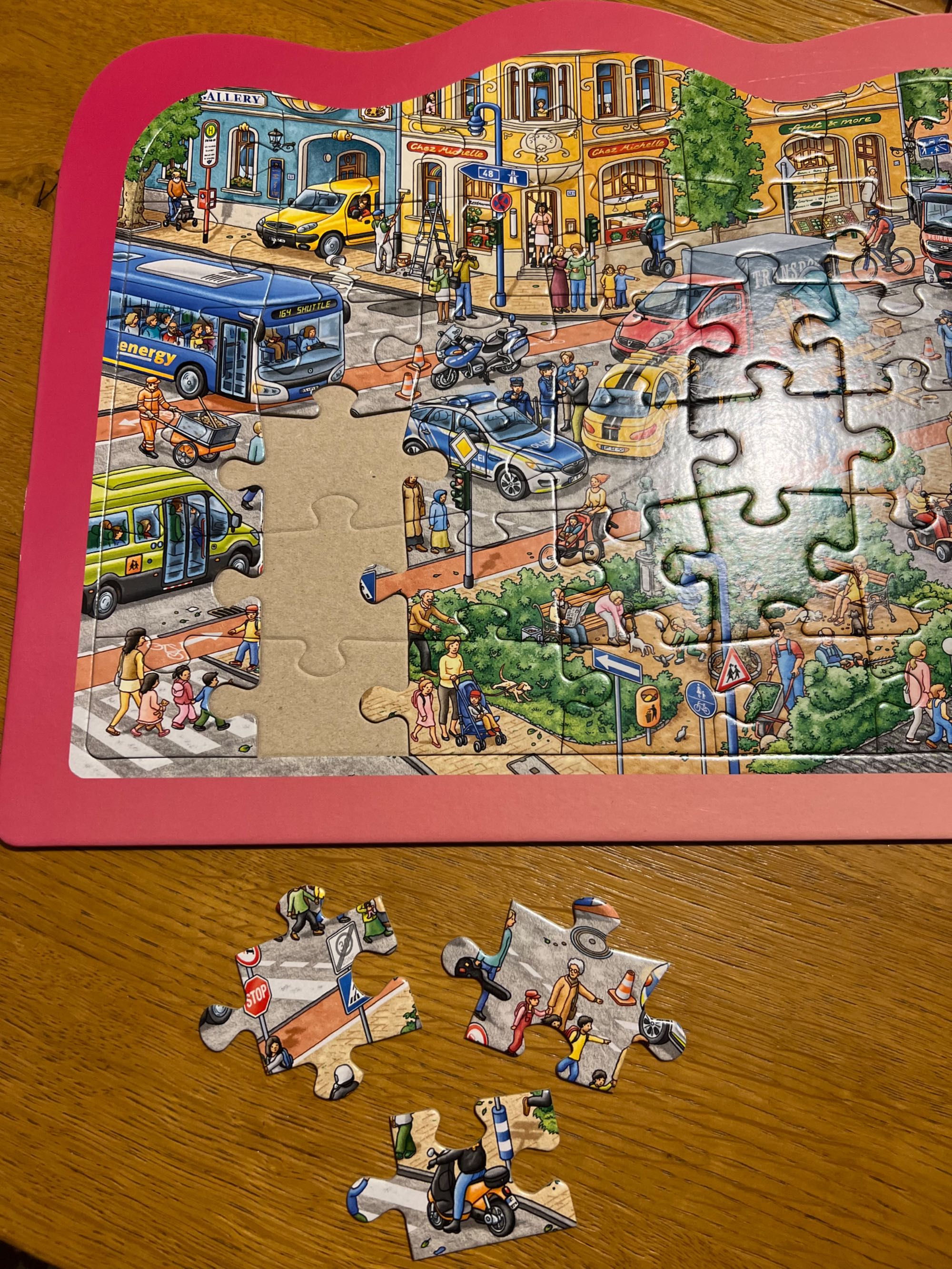 Puzzle 42 el pojazdy transport