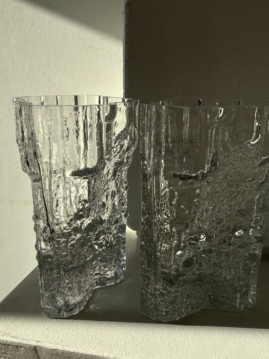 Wazon szkło strukturalnego „Pinus” Tapio Wirkkala iittala, Finland 70s