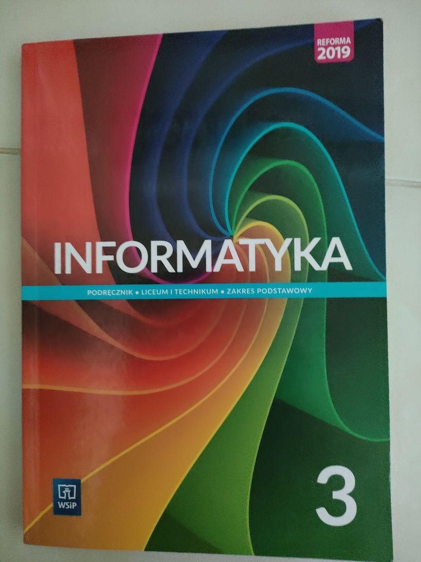 Informatyka klasa 3, liceum i technikum, zakres podstawowy