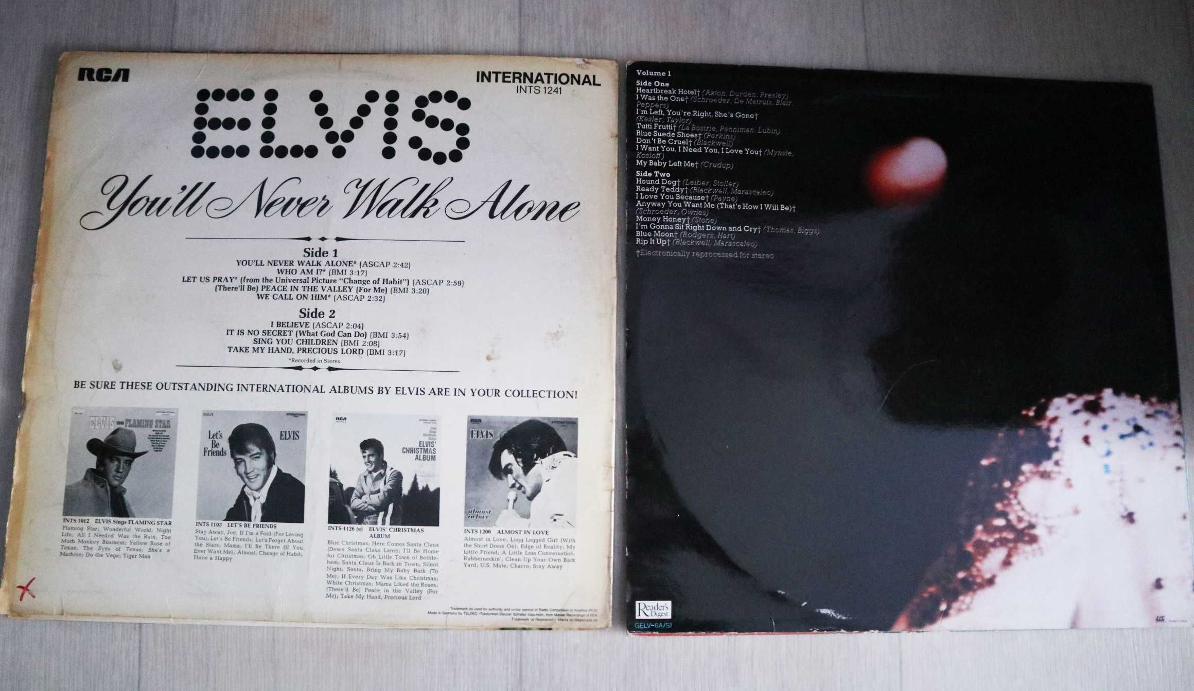 Пластинка винил Elvis коллекционные