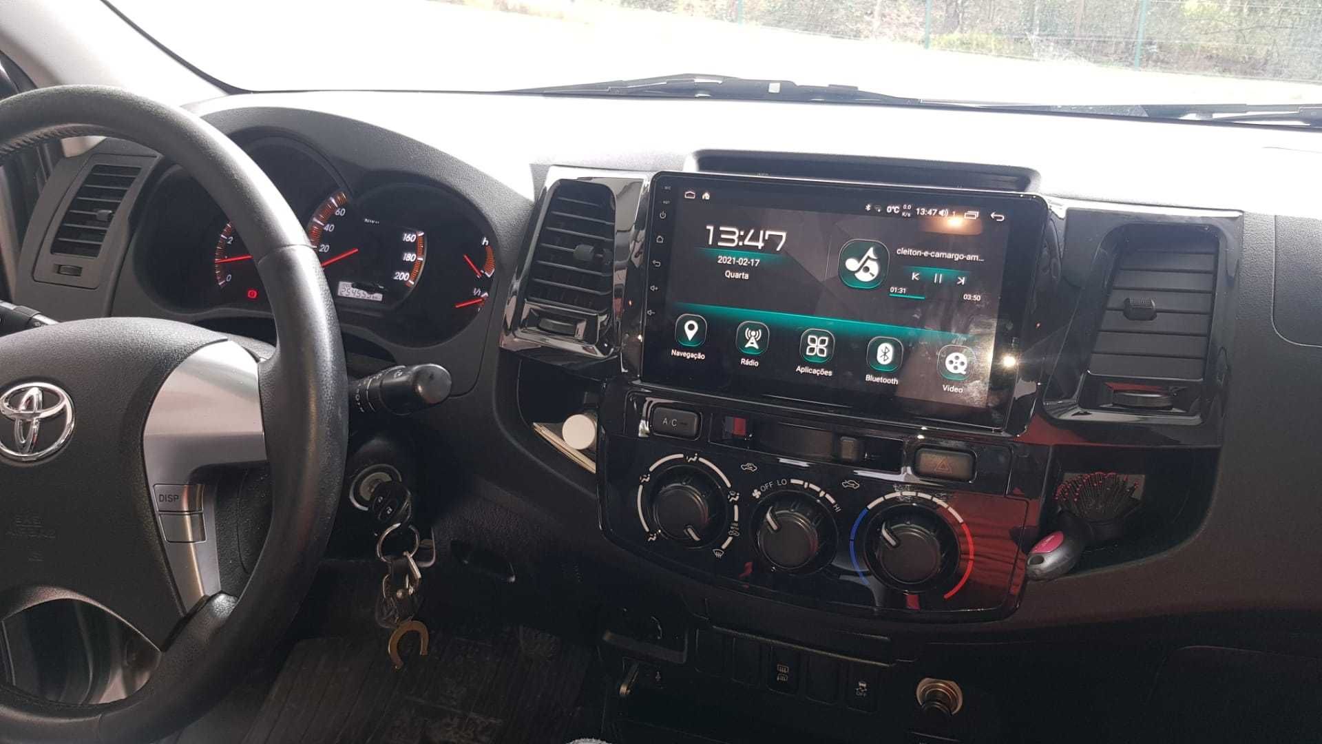 Auto-rádio 10" Android 12 8Core Toyota Hilux 2012+