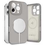 Tech-Protect Liquid Silicone Magsafe Iphone 16 Pro Stone Grey