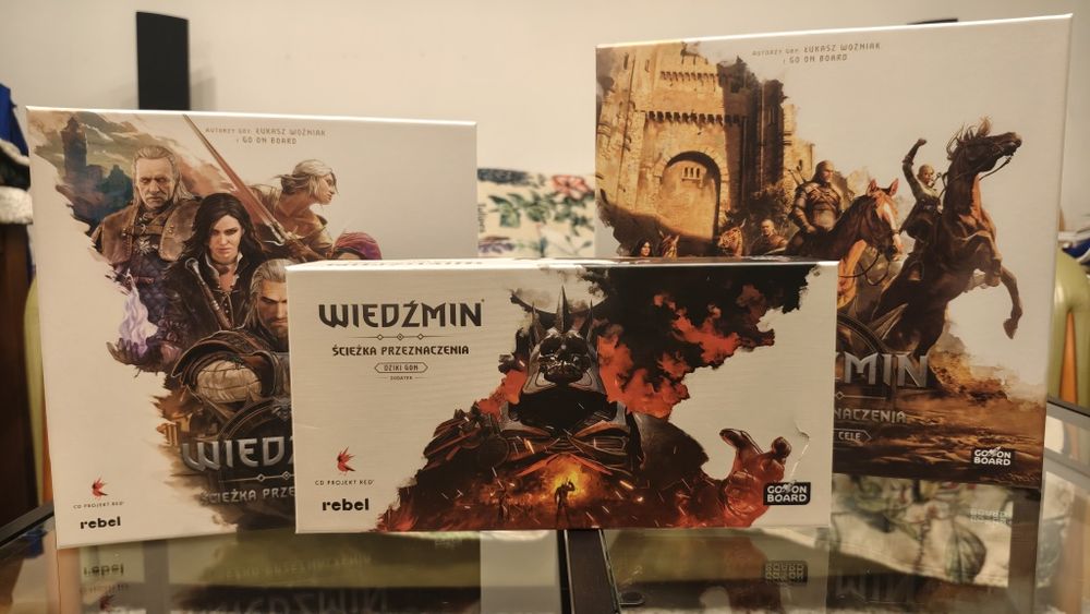 Wiedźmin - Ścieżka Przeznaczenia - deluxe pledge + dodatek Dziki Gon