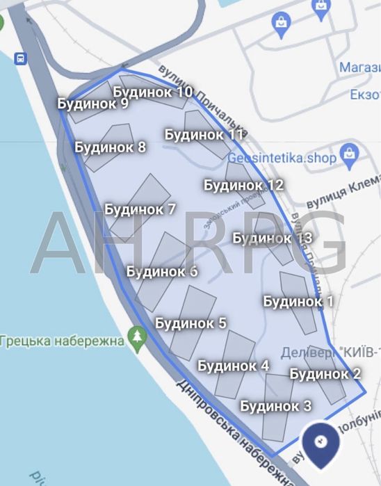 Продам видову на Дніпро 2к квартиру 80м2, ЖК Грейт ( Great ), 2c2