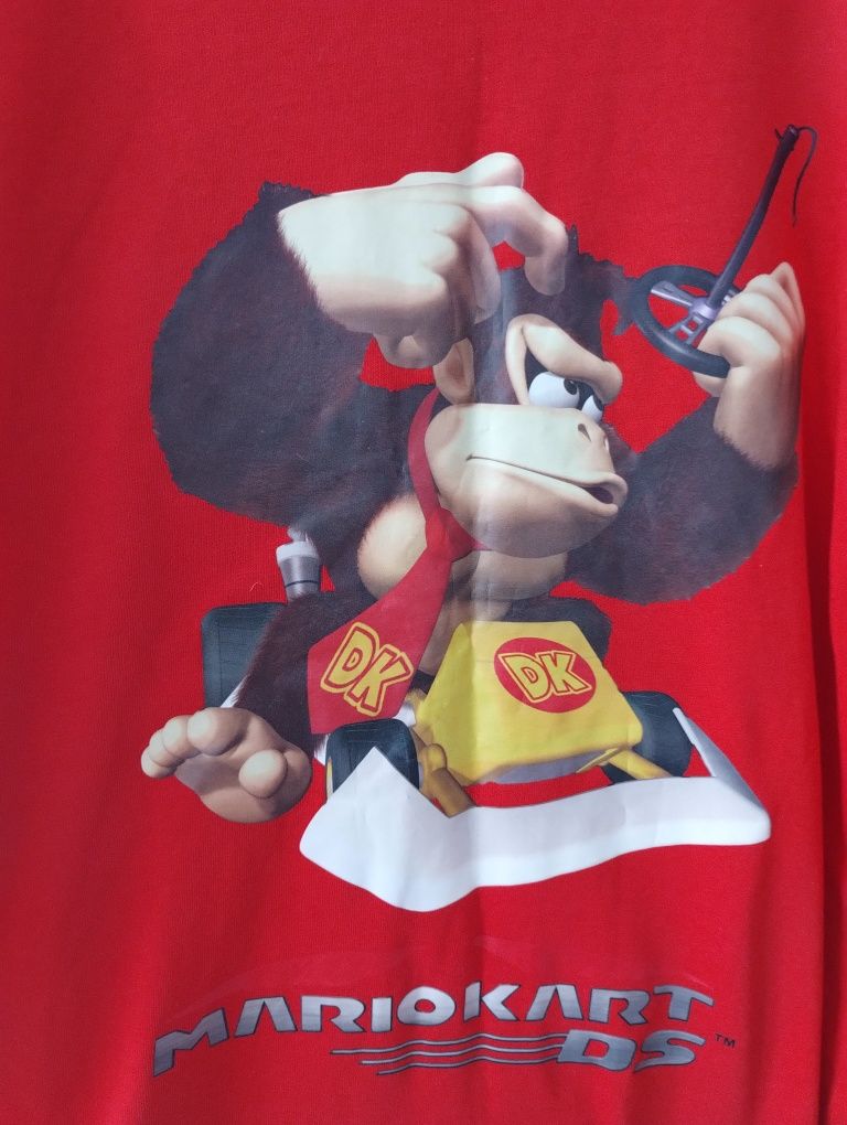 Donkey Kong Mario Bros Nintendo koszulka chłopięca 116/122