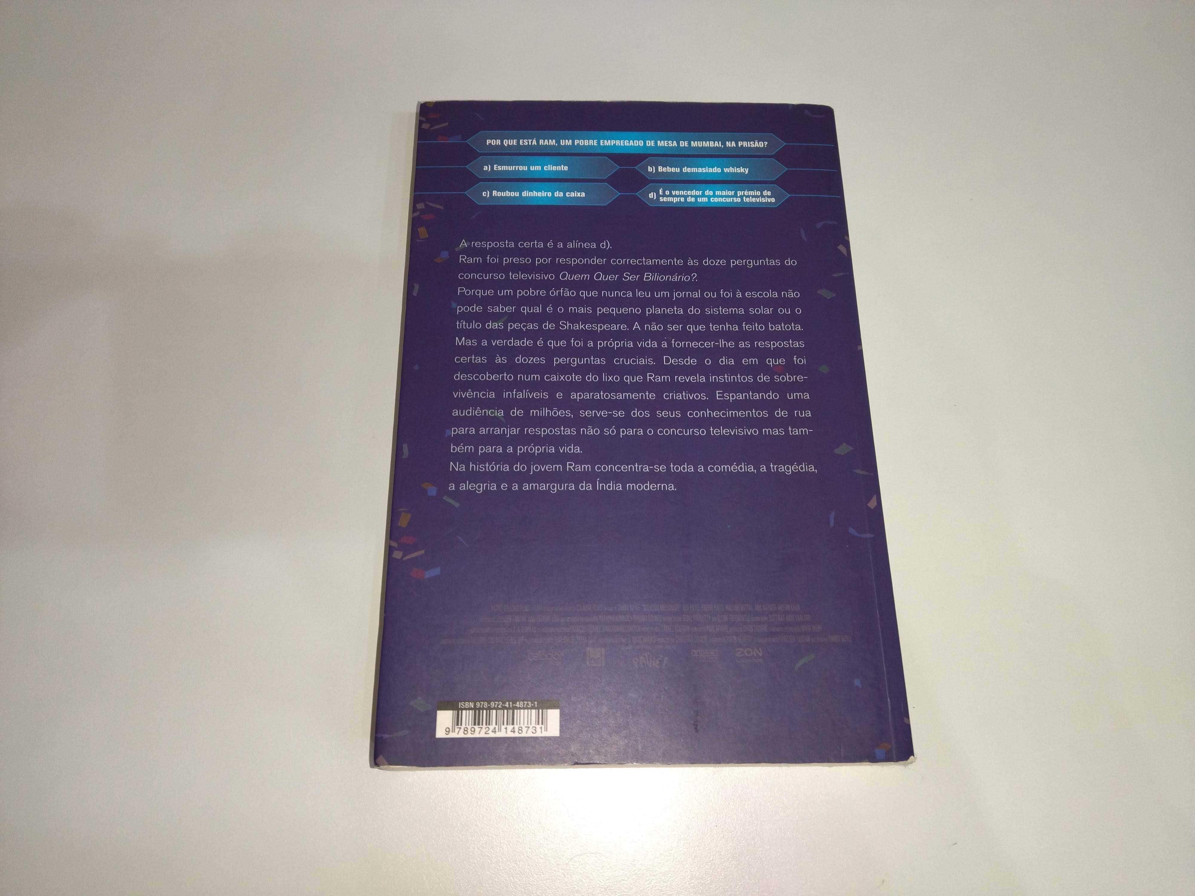 Quem Quer Ser Bilionário de Vikas Swarup