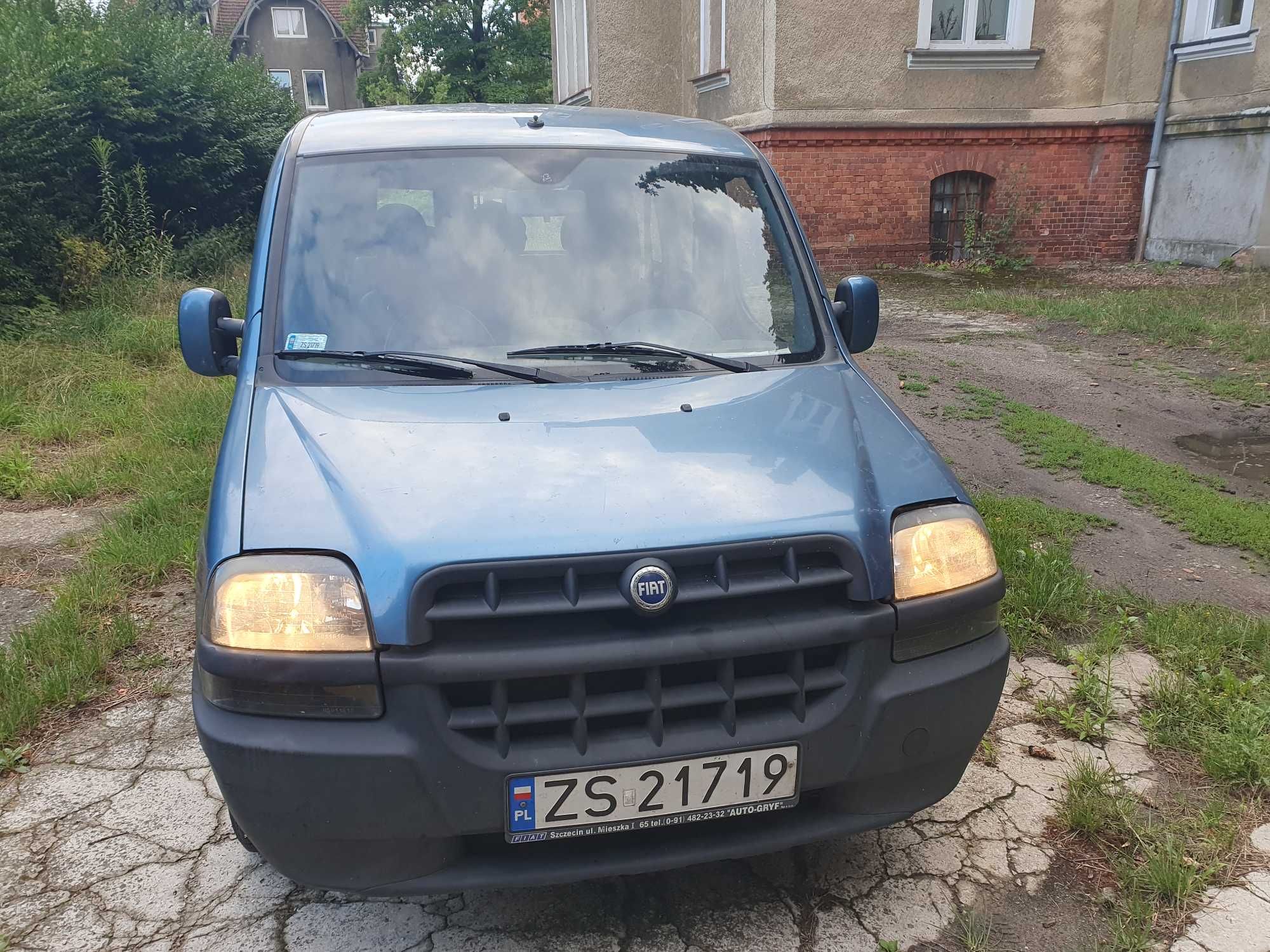 Fiat Doblo benzyna 1,2 uszkodzony