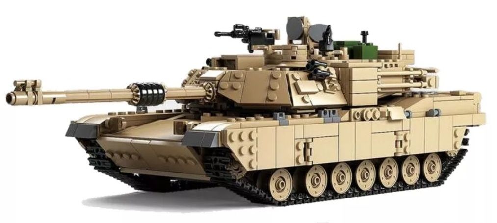 Tanque M1A2 ABRAMS MBT 1:28 (Usado)