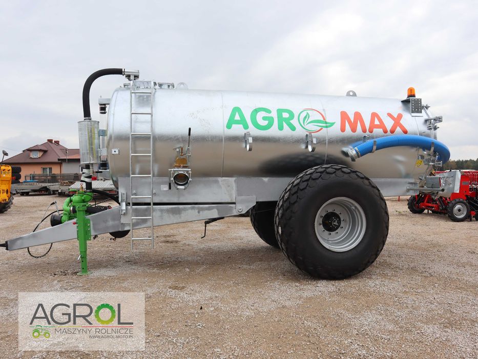 Wóz asenizacyjny AGRO-MAX 10.000 litrów beczka meprozet pomot