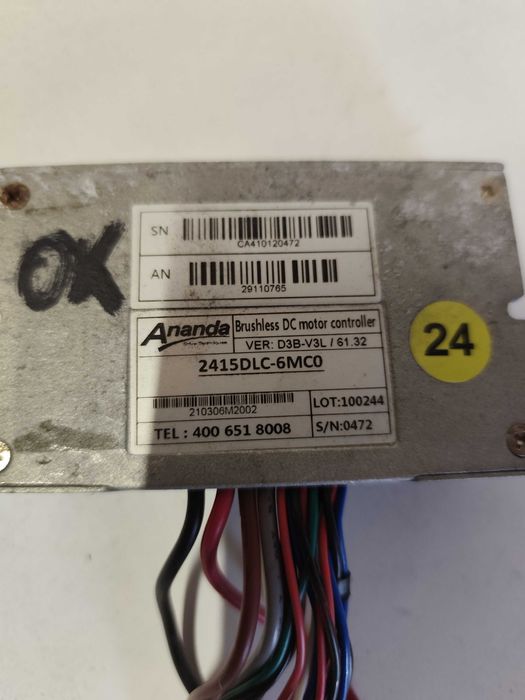 Sterownik 24v kostka Sparta Emotion C2 C3