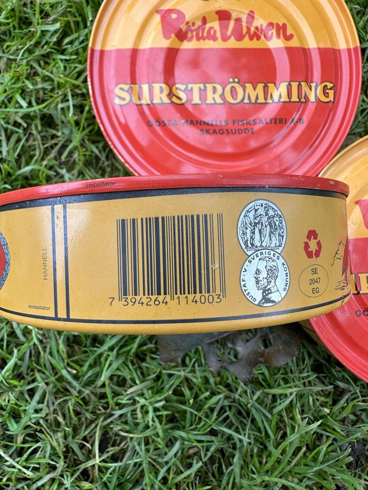 Сюрстромінг сюрстремінг рода ульвен surstromming