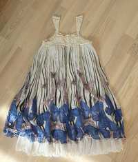 Плаття на дівчинку 10-11 років, з натуральної тканини