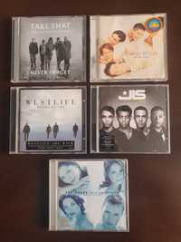 Płyty CD Take that, Westlife, JLS, The Corrs