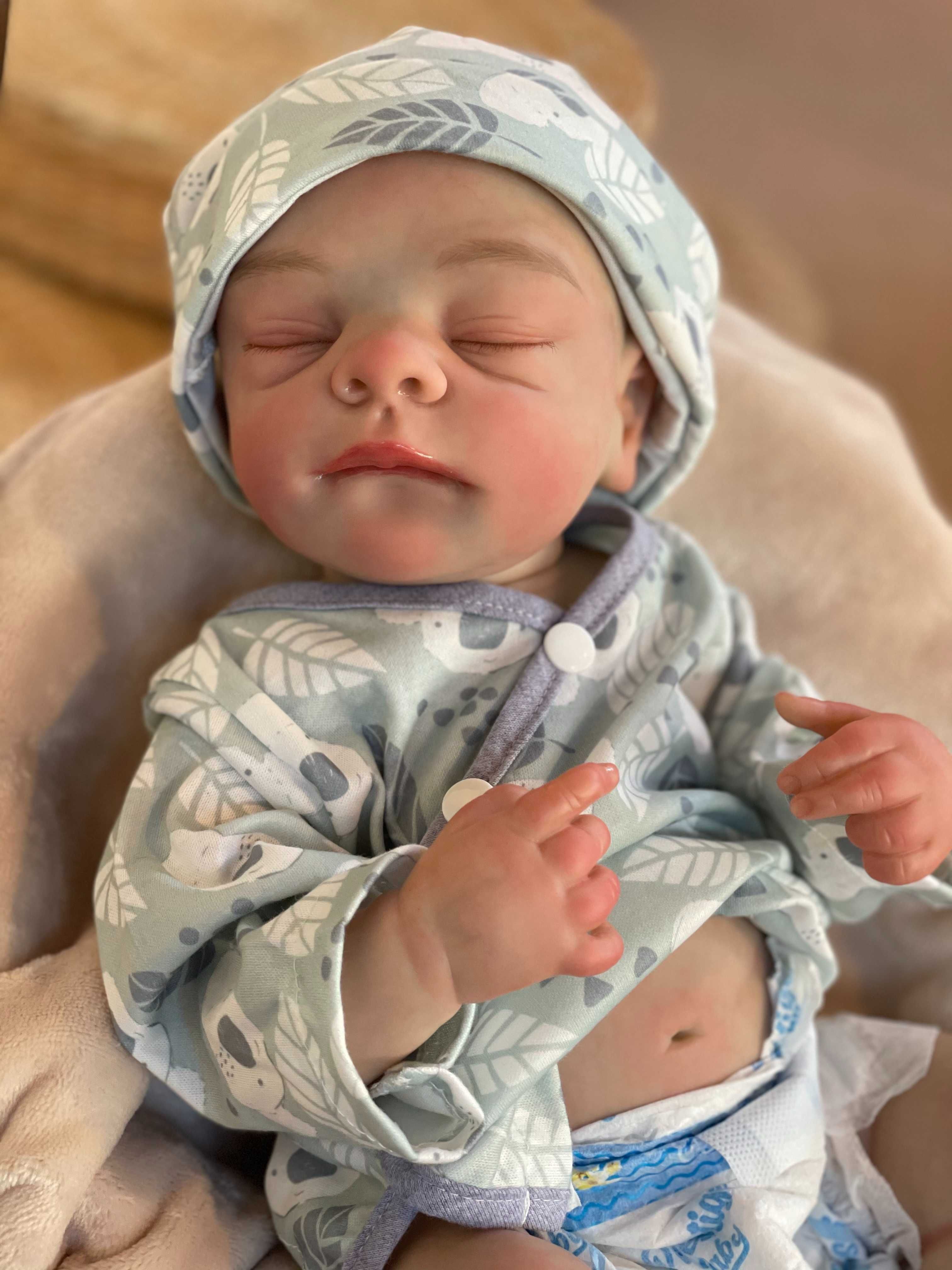 Super Cena LALKA Typ REBORN Przyjemny Miękki Elastyczny Niemowlak