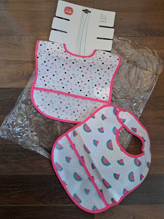 2x Śliniaczki cool club by Smyk  z bib 3pack