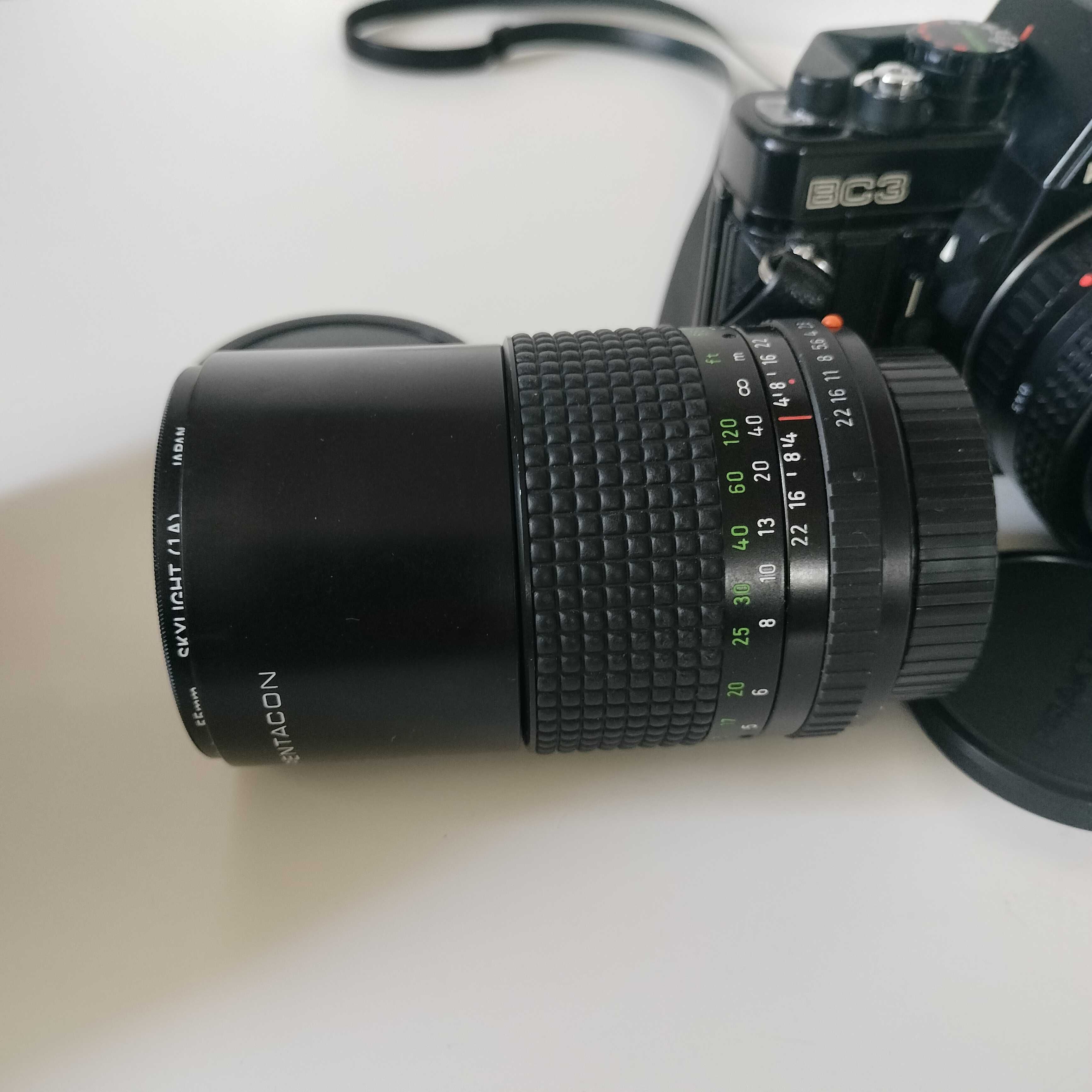 Praktica BC3 Pentacon Prakticar1.8/50 MC 50mm 1.8 135mm 2.8