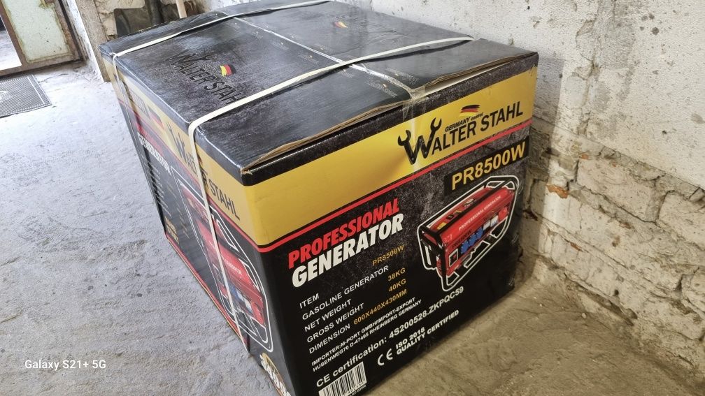Продам генератор 3.2kw Walter Stahl новий
