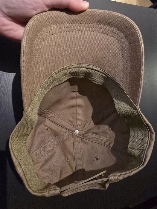 Czapka z daszkiem, beżowa