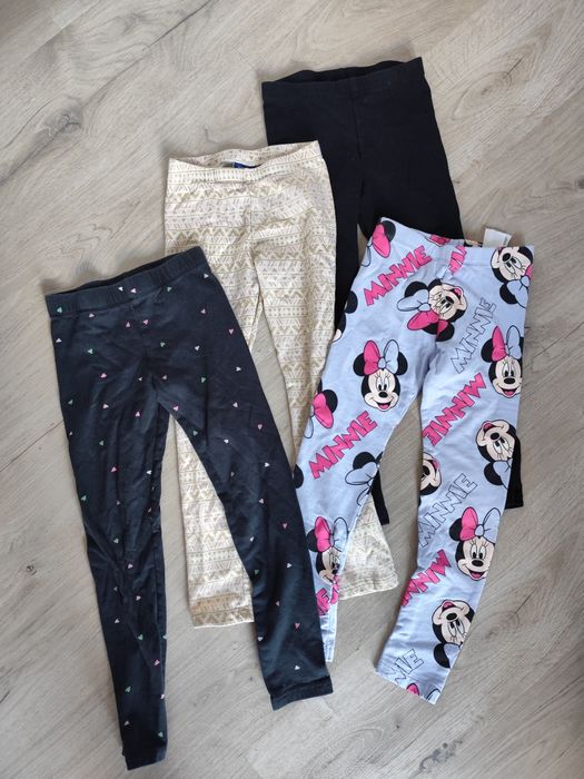 Leginsy ocieplane 4 pary 122/128