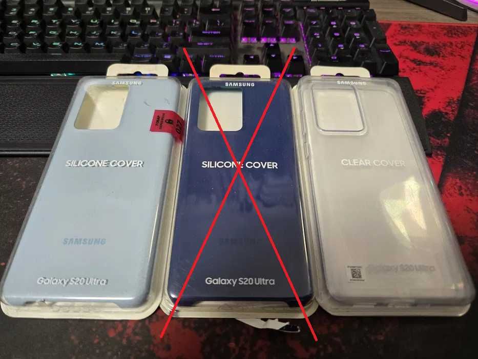 Samsung s20 ultra clear cover, silicone cover