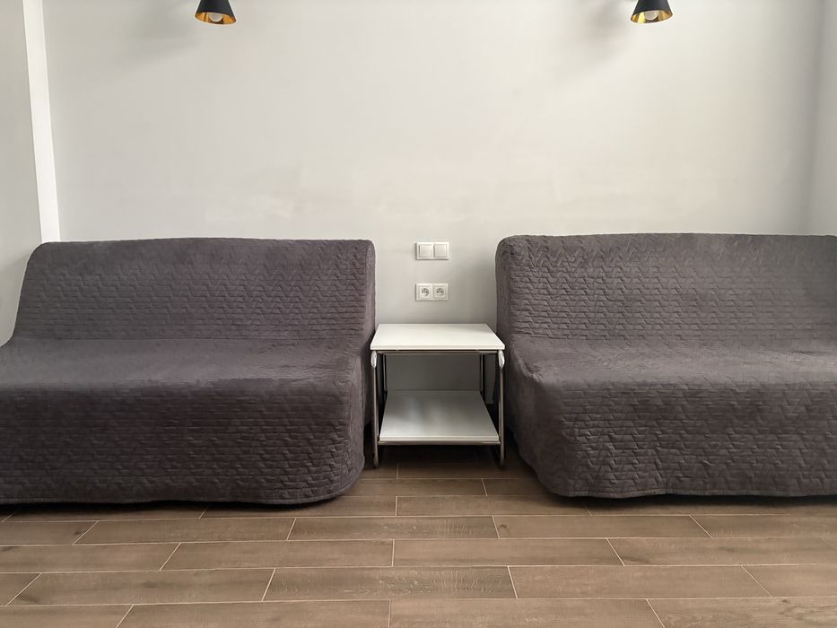 Sofa rozkładana z materacem