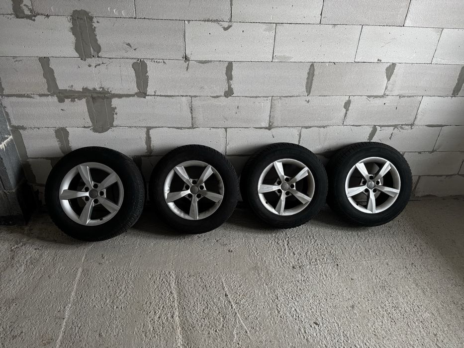 Koła alufelgi 16 audi 225/60/16 Dunlop