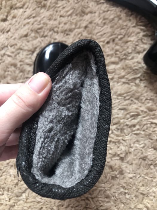 Теплые сапоги для дождя