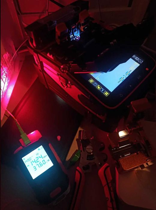 Naprawa światłowodu, przedłużenie, spawanie, awaria światłowodu