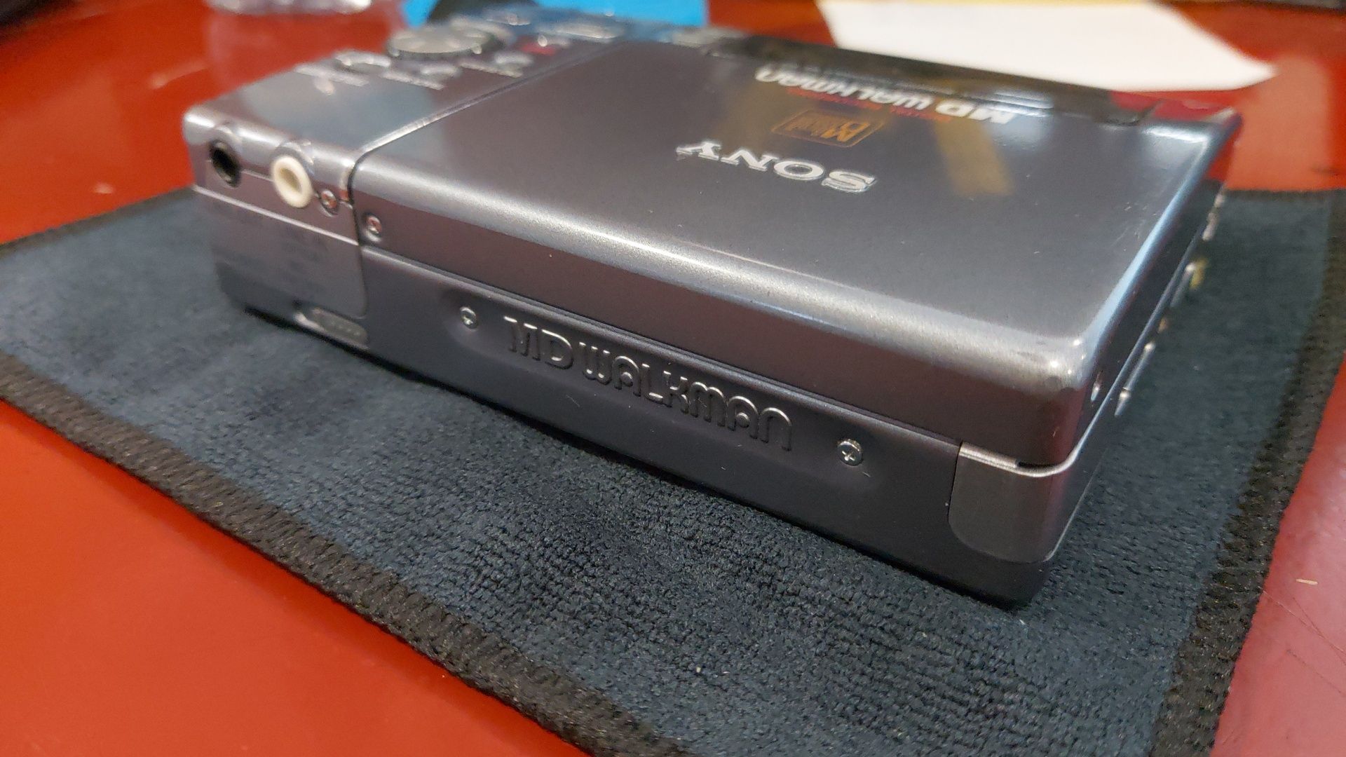 Sony walkman Minidisc MD MZ-R3 trabalha com 2 pilhas AA bolsa original
