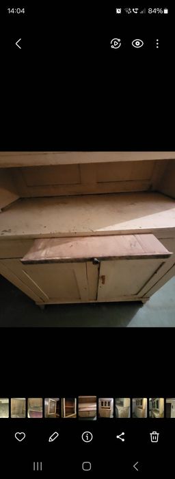 Kredens i szafka do renowacji