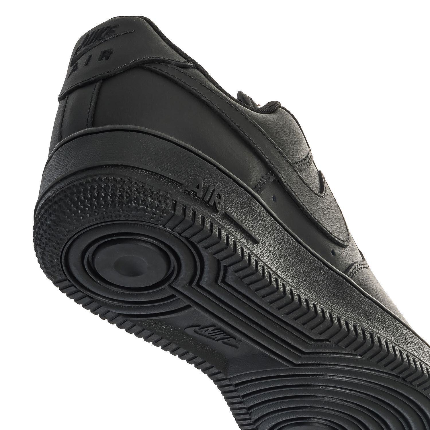 Мужские кроссовки Nike Air Force 1 Black Premium. Размеры 41-45