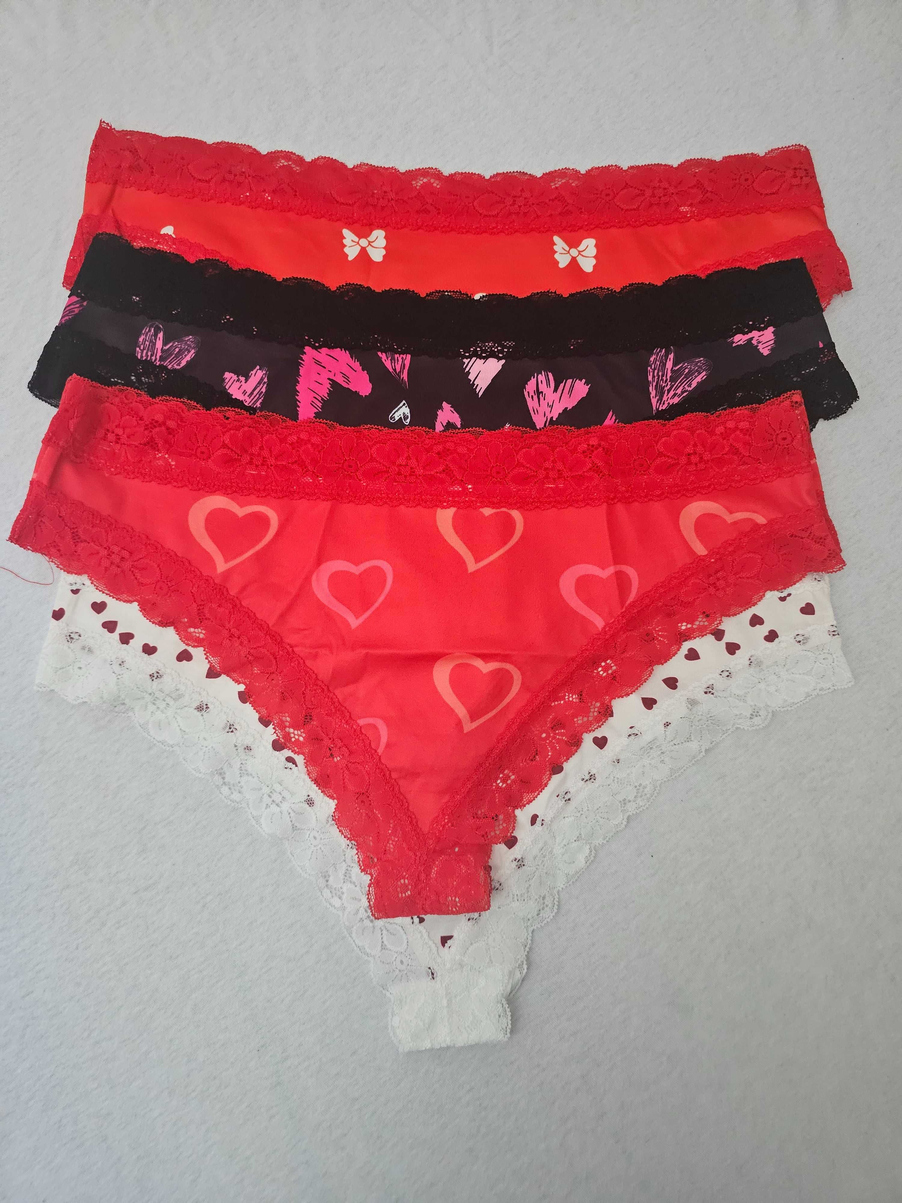 Majtki damskie z koronką>XL