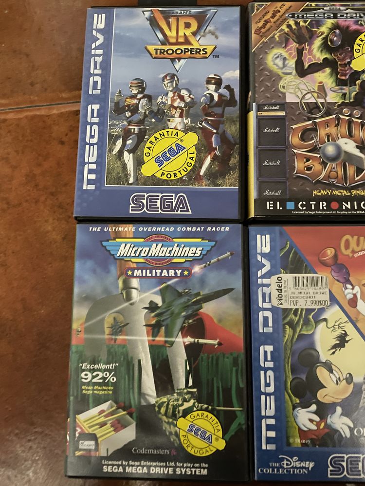 Jogos SEGA Mega Drive