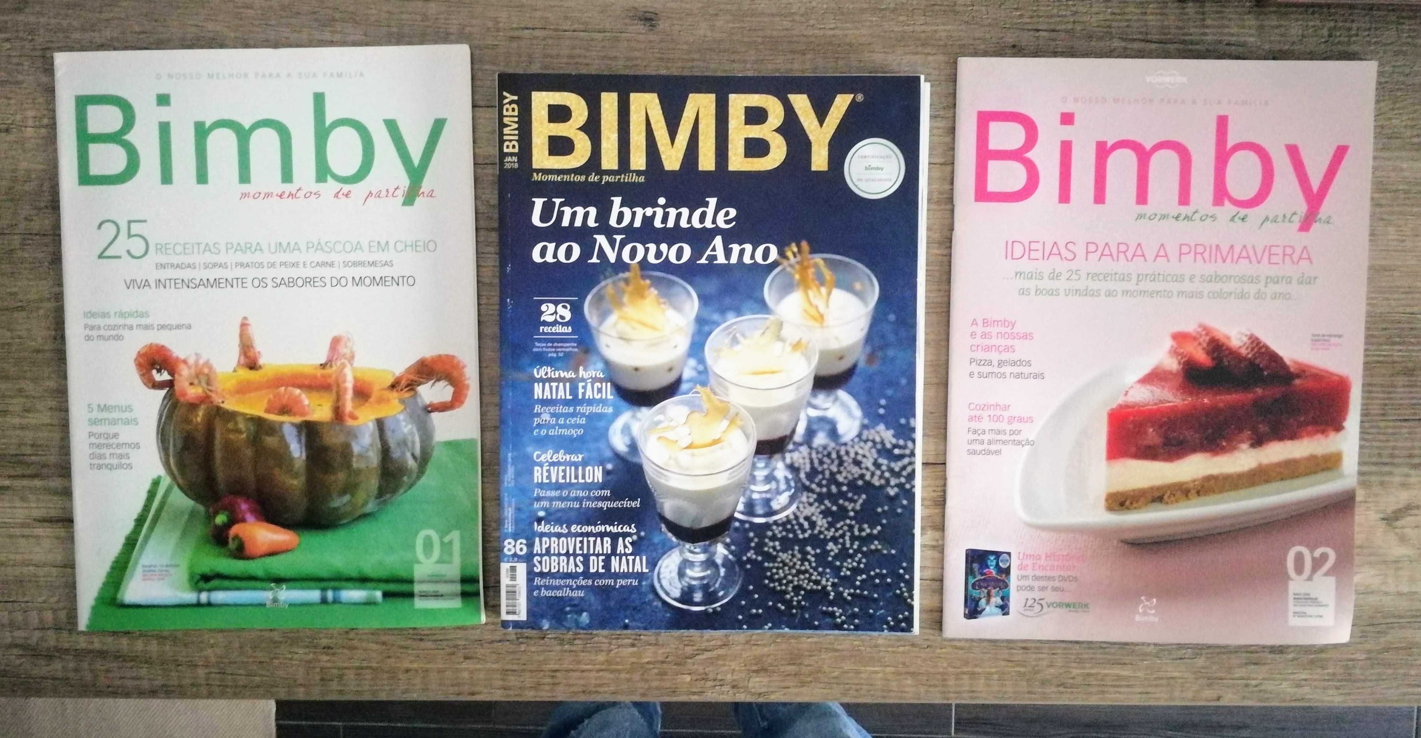 Livros e revistas Bimby a partir de 5€