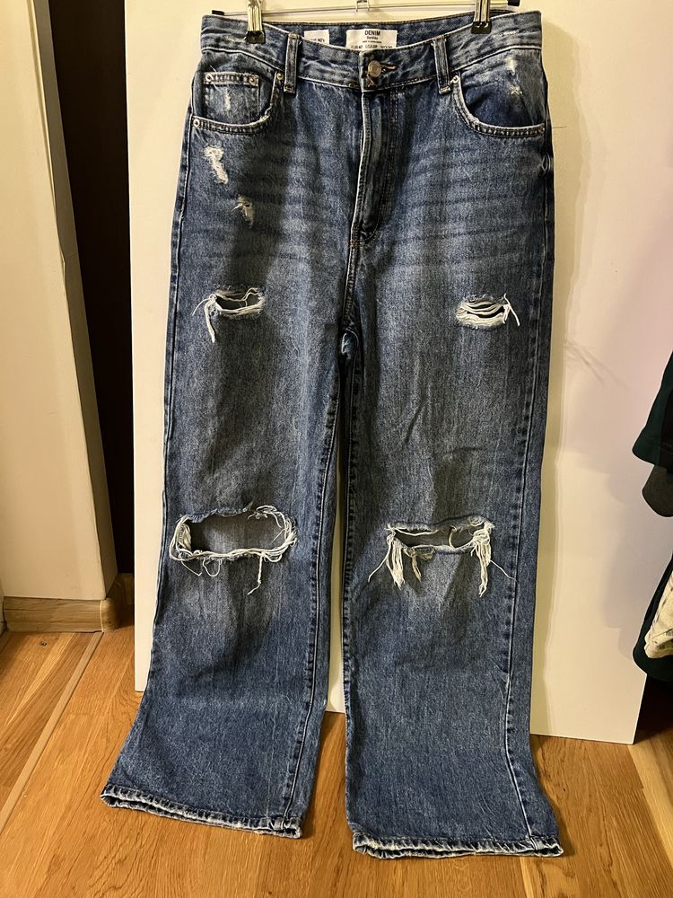 джинси бершка bershka рвані 90s