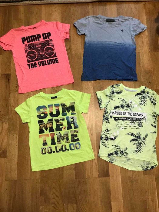 Футболка, шорты, реглан 3-4, 5-6л  Некст, НМ, Микки, динозавр, миньон