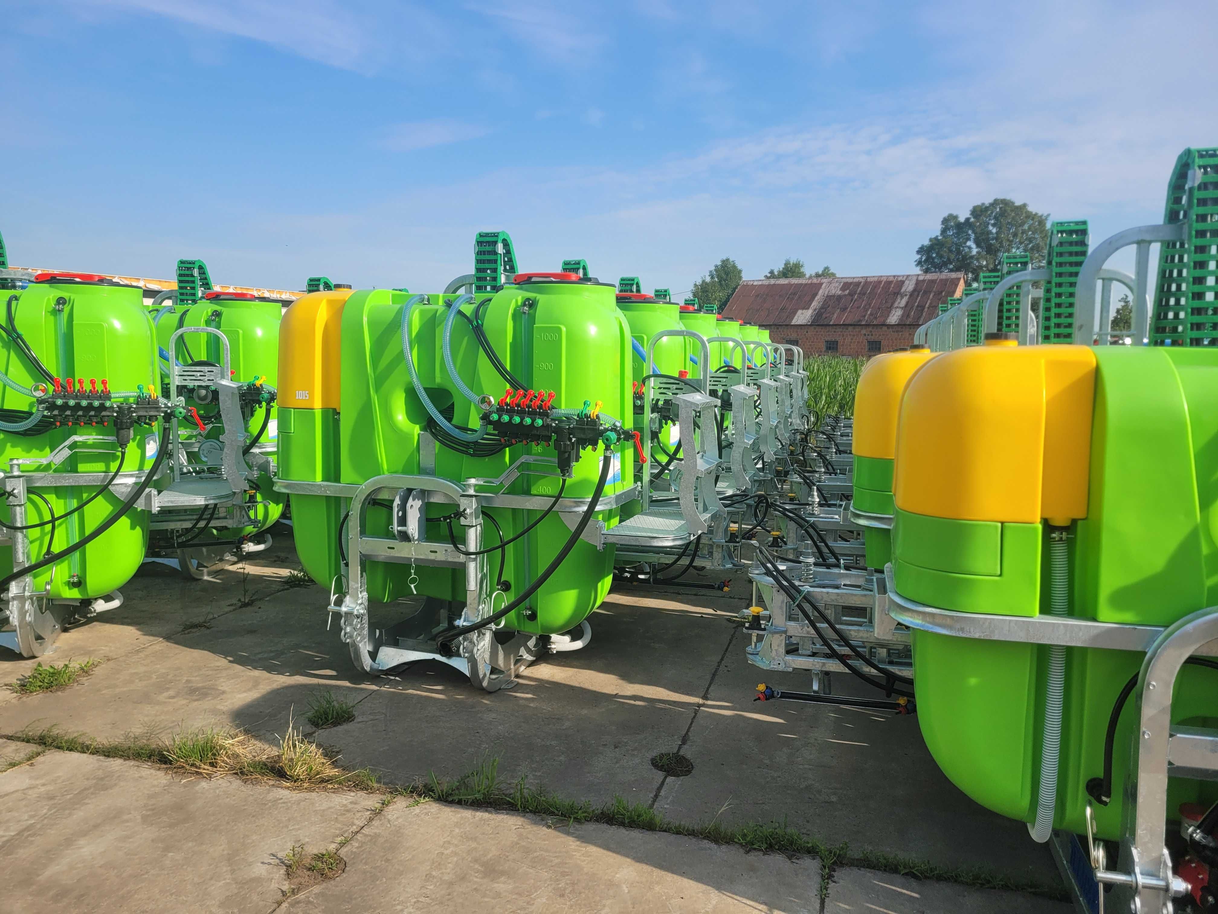 Opryskiwacz firmy Tolmet typ KLARA 400L/12m posiadamy też 200 l 300