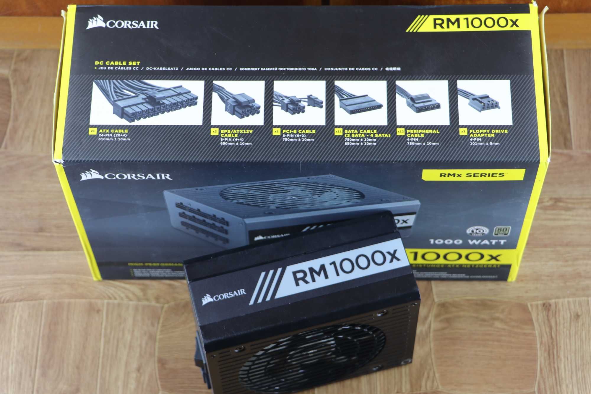 Блок питания Corsair RM1000x 1000W Gold Блок Живлення