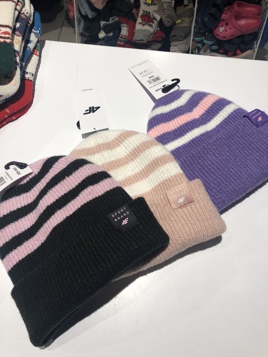 Czapka zimowa dziewczęca 4f