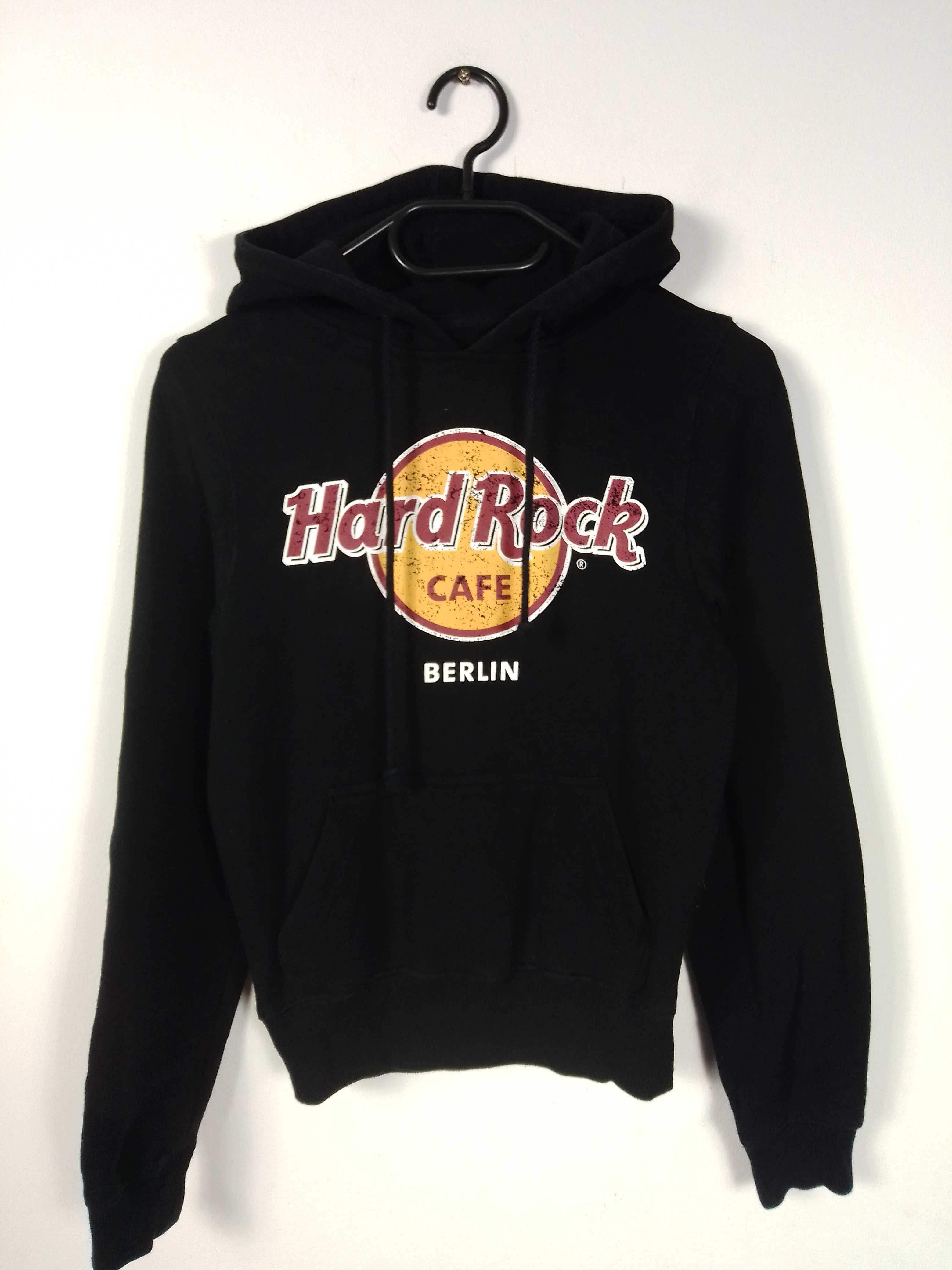 Hard Rock Cafe bluza sportowa kangurka bawełna XS