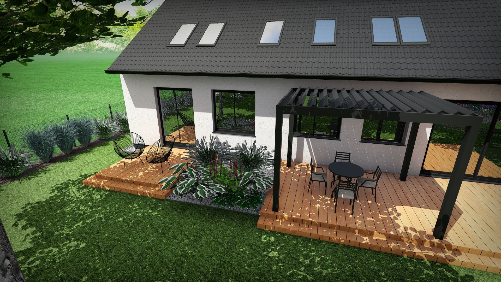 Projekt ogrodu, projektowanie ogrodów, Architekt krajobrazu