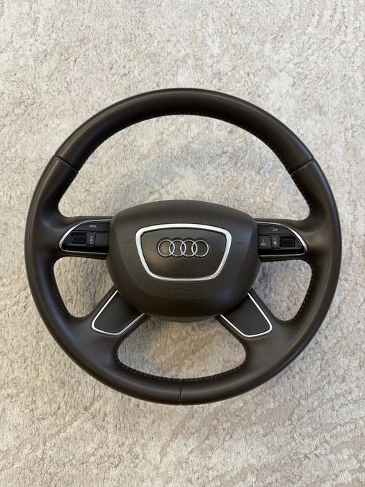 Руль Кермо в зборі Audi A4 B8 S-Line S4 Airbag США Мультикермо A6