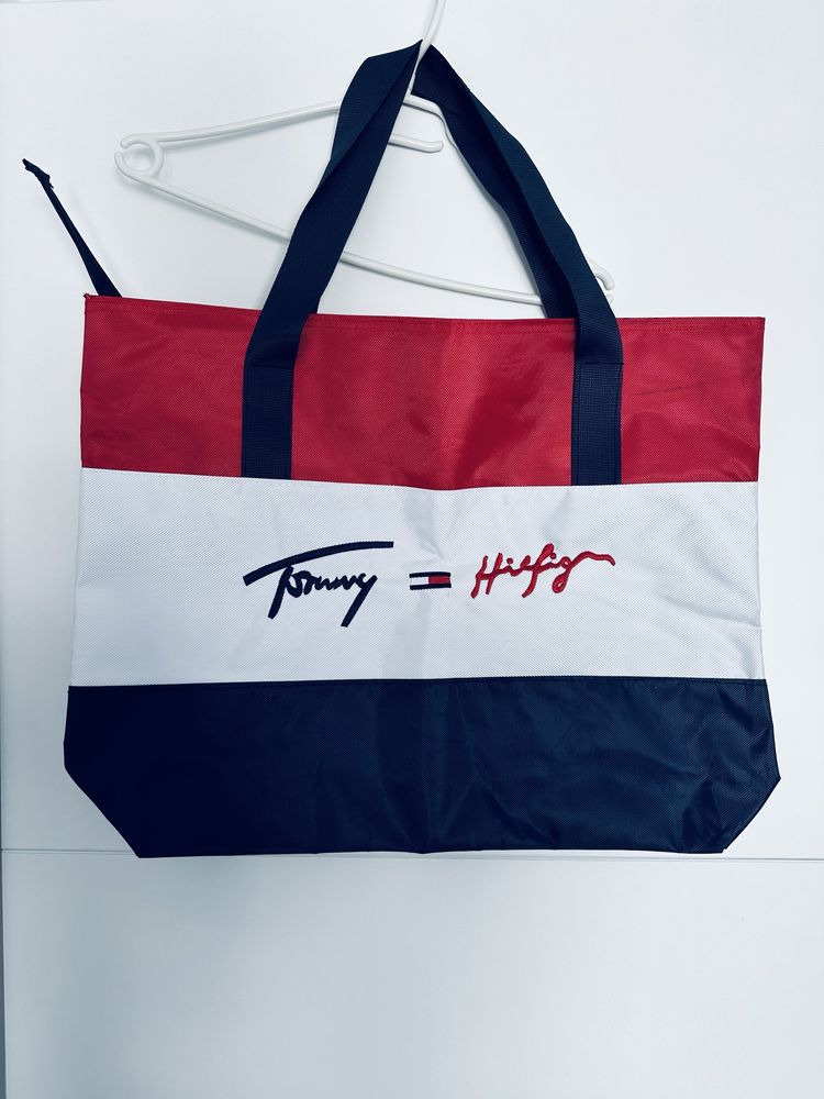 Torba tommy hilfiger shopperka plażowa