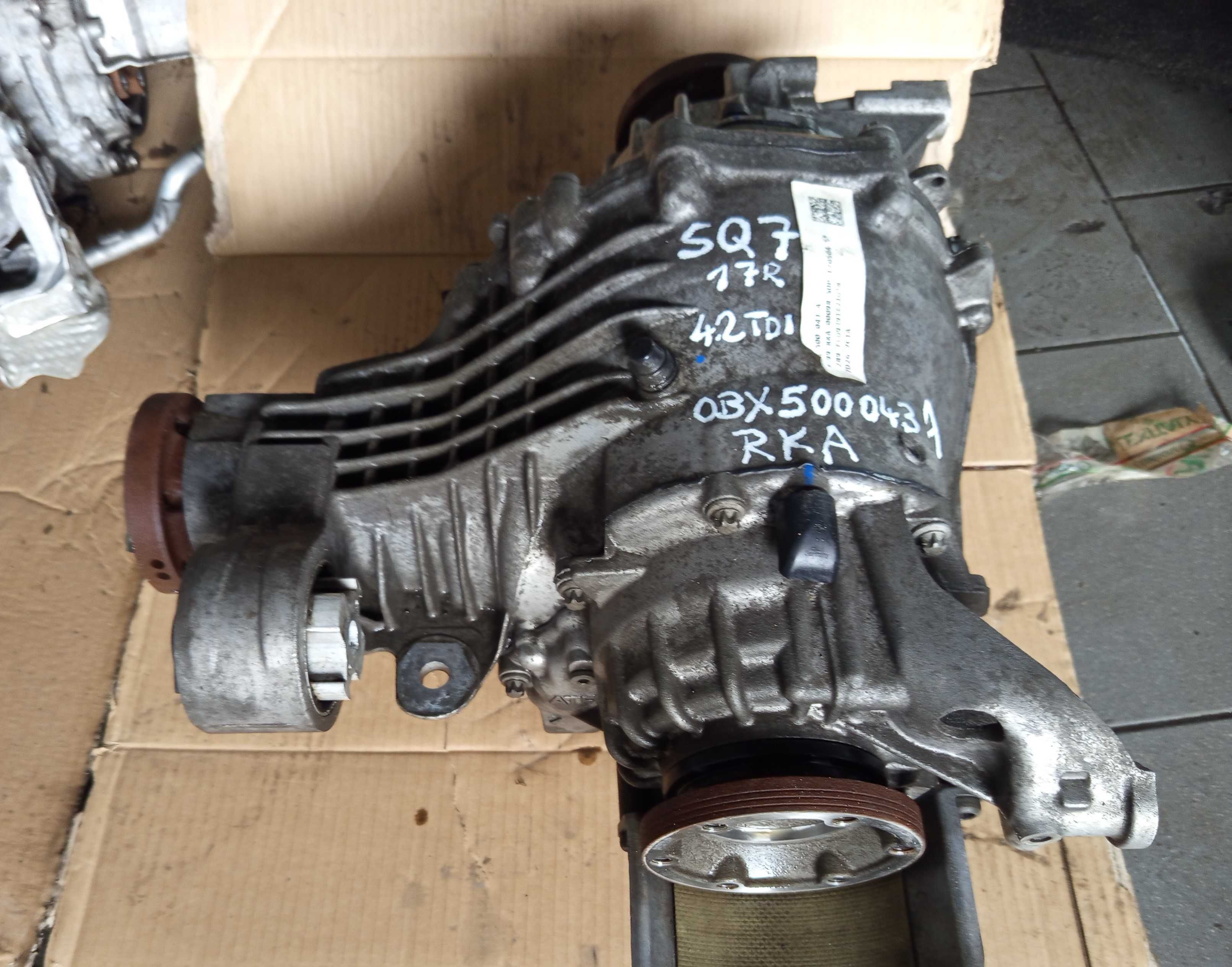 Tylny Most Dyfer RKA 0BX.500.043A , AUDI SQ7 Q7 II 4M 17r. 4.0 TDI