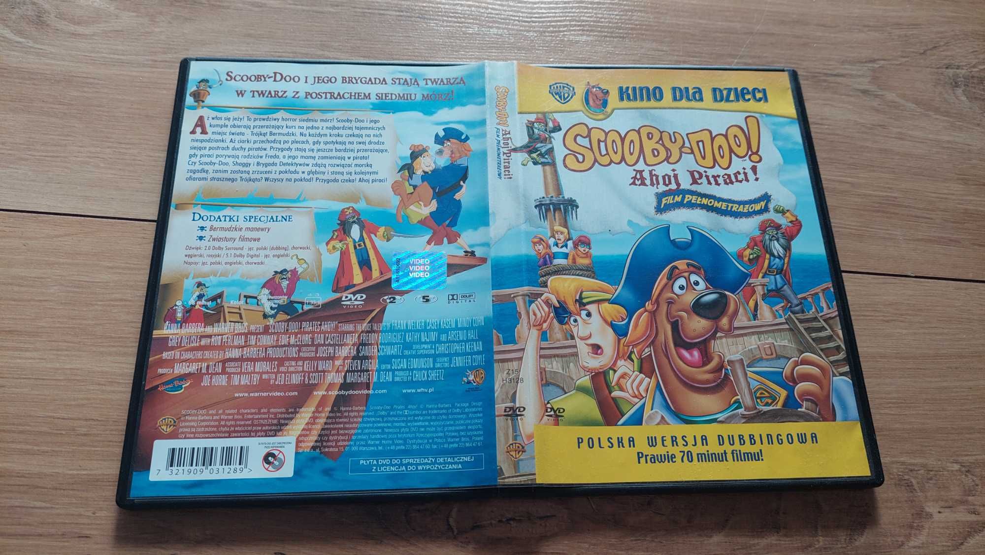 bajka na DVD Scooby Doo Ahoj Piraci!