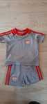 Bluzka spodenki krótkie komplet adidas 74/80