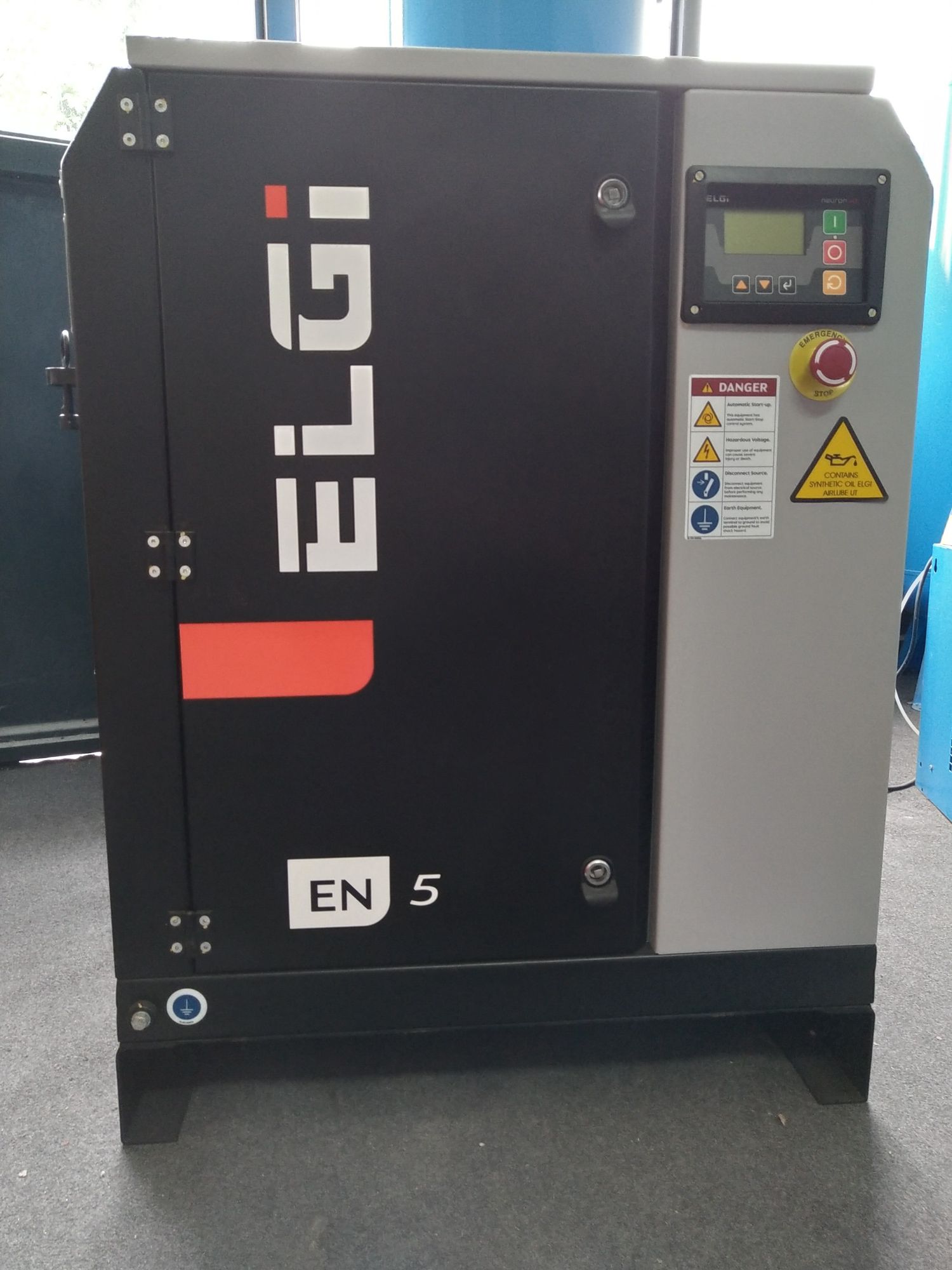 Compressor ar 7.5hp  parafusos novo ELGI 7.5 CV